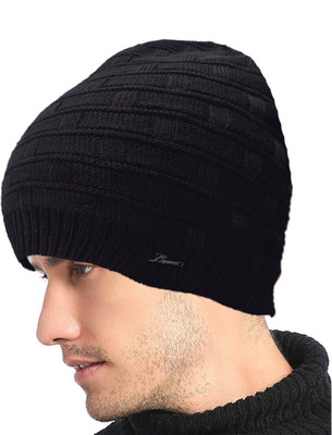 COOL INDIANS Self Design, Solid Skull Cap Cap
