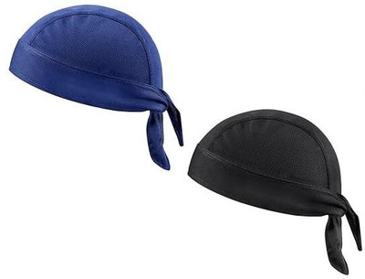 HEENA HOSIERY Solid Skull Cap Cap(Pack of 2)
