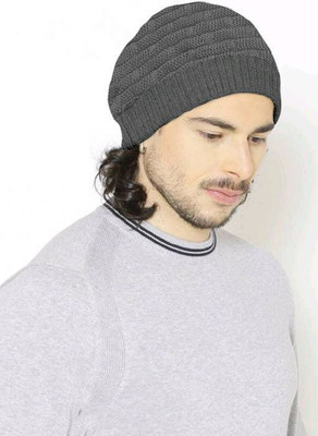 WHYME FASHION Self Design Beanie Cap