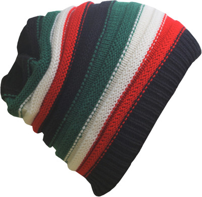TQLOQZ Embellished Beanie Cap