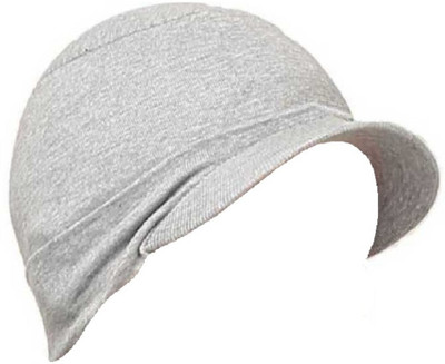 TQLOQZ Solid Skull Cap Cap(Pack of 2)
