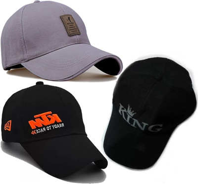 CLASSYMESSI Printed Sports/Regular Cap Cap(Pack of 3)