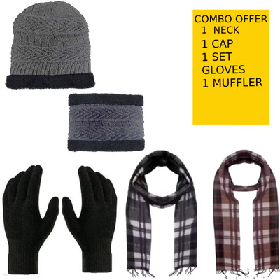 FREAKS Beanie Cap(Pack of 3)