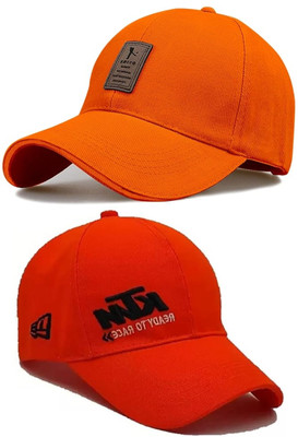 CLASSYMESSI Self Design Sports/Regular Cap Cap(Pack of 2)