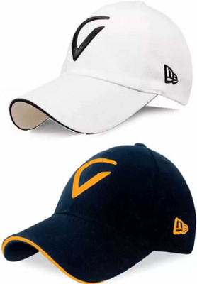 Pramukhraj Enterprise Solid Sports/Regular Cap Cap(Pack of 2)