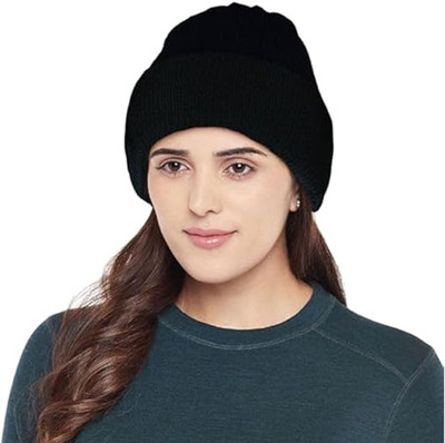 Bizarro.in Self Design Skull Cap Cap