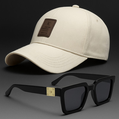 cap world Solid, Self Design Sports/Regular Cap Cap(Pack of 2)