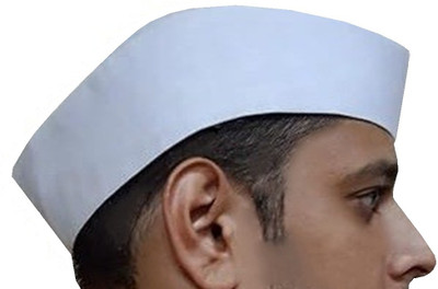 FQZILON Solid Skull Cap Cap
