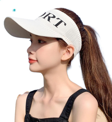 TQLOQZ Printed Visor Cap Cap