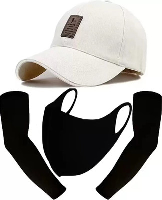 cap world Solid, Self Design Sports/Regular Cap Cap(Pack of 3)