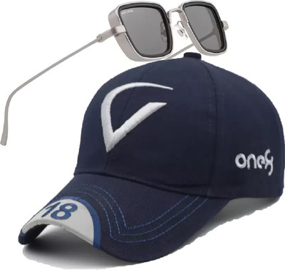 SPEQTA Self Design Sports/Regular Cap Cap(Pack of 2)