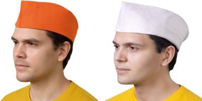 FQZILON Self Design Skull Cap Cap(Pack of 2)