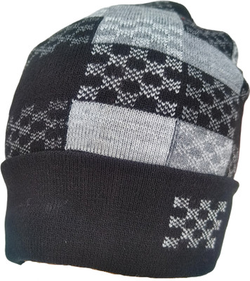 Graceway Geometric Print Beanie Cap