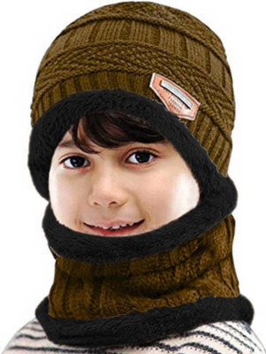 LAVI Solid Beanie Cap(Pack of 2)