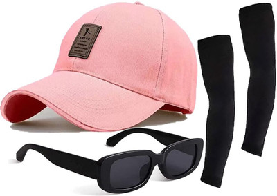 CLASSYMESSI Solid, Self Design Sports/Regular Cap Cap(Pack of 3)
