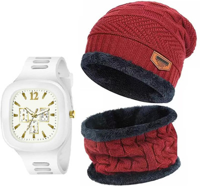 MONI FIY Beanie Cap(Pack of 3)