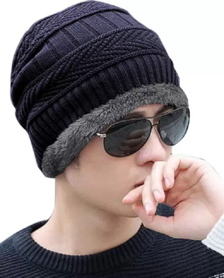 FQZILON Embellished Beanie Cap
