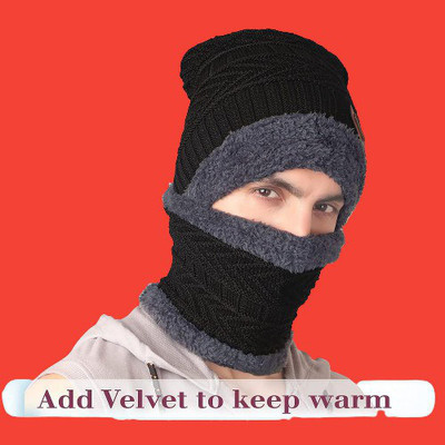 PARIVRIT Woven Beanie Cap(Pack of 2)