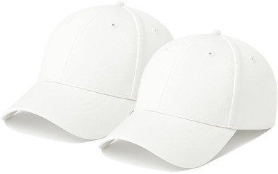 cap world Striped, Solid, Self Design Sports/Regular Cap Cap(Pack of 2)