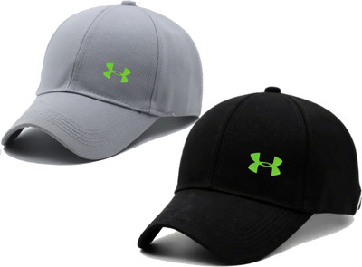Ecombas Printed Sports/Regular Cap Cap(Pack of 2)