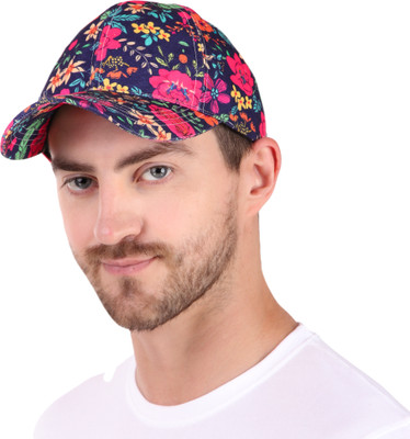 Knotyy Printed, Self Design, Solid Sports/Regular Cap Cap