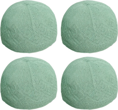 FAFetraders Solid Prayer Cap Cap(Pack of 4)