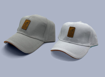 ALAMOS Printed, Self Design, Solid, Geometric Print Sports/Regular Cap Cap(Pack of 2)