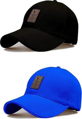 RSM Self Design Sports/Regular Cap Cap(Pack of 2)