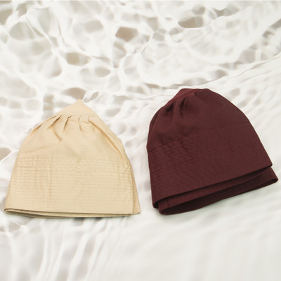 Jamleen Gallery Solid Prayer Cap Cap(Pack of 2)