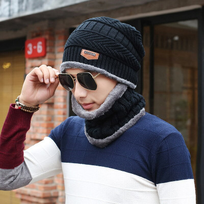 Missby Woven, Self Design Beanie Cap