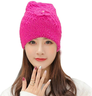 COOL INDIANS Solid Beanie Cap