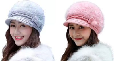 GORIYA Solid Visor Cap Cap(Pack of 2)