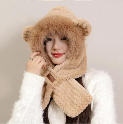 SRD Polka Print Beanie Cap