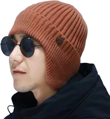 SYGA Self Design Beanie Cap