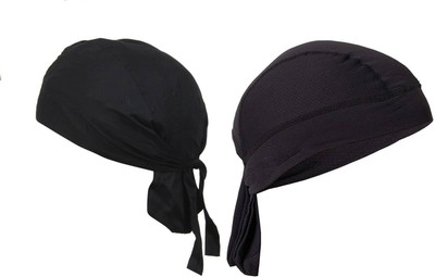 Bismaadh Solid Skull Cap Cap(Pack of 2)