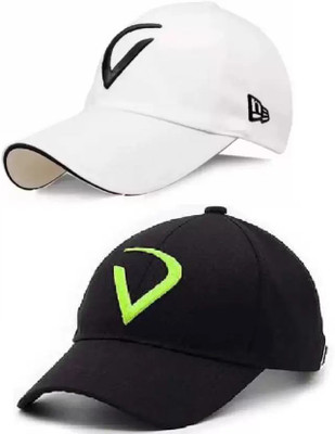 HMOGOVON Embroidered Sports/Regular Cap Cap(Pack of 2)