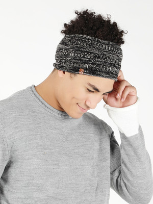 Bharatasya Self Design Skull Cap Cap