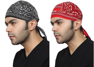 Tough Headwear Solid Skull Cap Cap(Pack of 2)