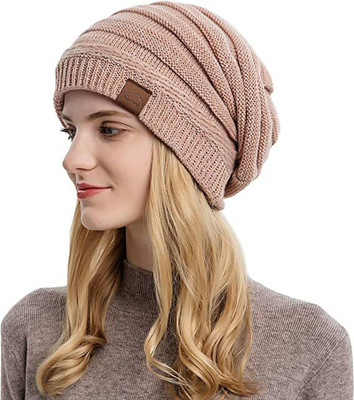 Frackson Solid, Self Design Skull Cap Cap
