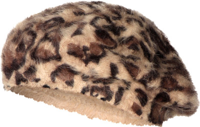 ZACHARIAS Animal Print Skull Cap Cap