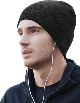 ZACHARIAS Solid Beanie Cap