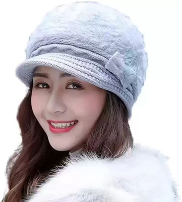 oxzon Self Design Beanie Cap