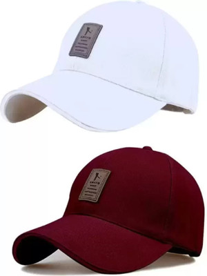 blutech Solid Sports/Regular Cap Cap(Pack of 2)