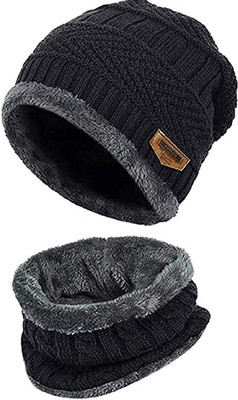 cvamys Self Design Beanie Cap