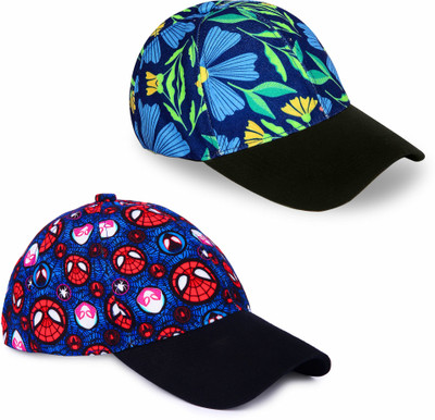 Knotyy Printed Snapback Cap Cap(Pack of 2)