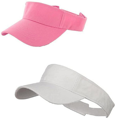 Kolva Solid Visor Cap Cap(Pack of 2)
