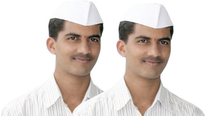 FQZILON Solid Skull Cap Cap(Pack of 2)