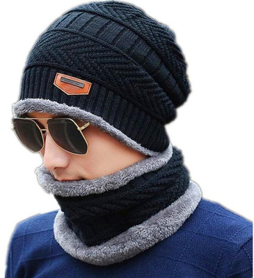 J S ENTERPRISES Solid Beanie Cap