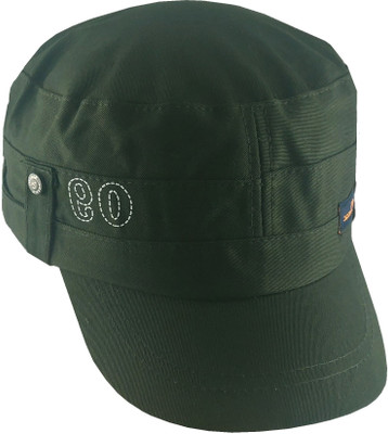 FQZILON Solid Skull Cap Cap
