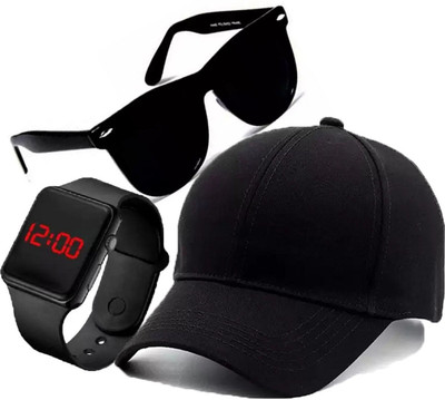 FLEXCY Sports/Regular Cap Cap(Pack of 3)